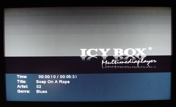 RaidSonic Icy Box IB-MP309HW-B HD Network Media Player