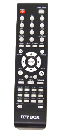 RaidSonic Icy Box IB-MP309HW-B HD Network Media Player