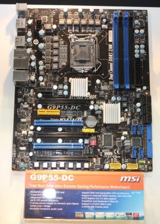 MSI G9P55-DC motherboard