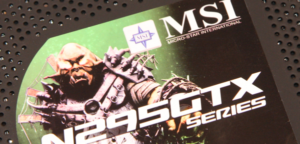MSI GTX 295 Graphics Card