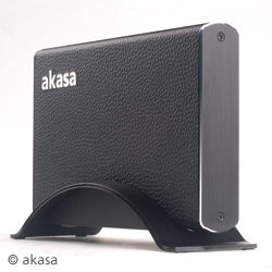 Akasa wraps HDD enclosures in leather - Elite series