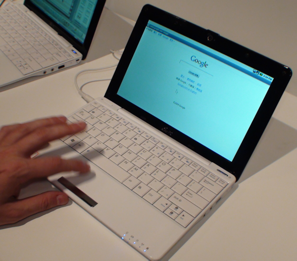 Eee PC spotted running Android with Qualcomm 1GHz CPU