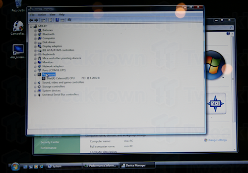 Hands-on with the MSI's CULV U200 netbook in Taipei