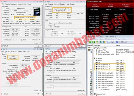 First benchmarks of Phenom II X3 CPU show up