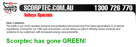 Scorptec Green Sale