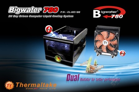 Thermaltake intros Bigwater 780 LCS w/ dual rads