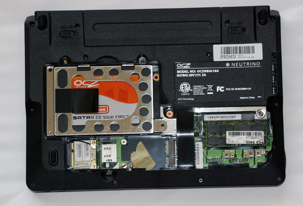 OCZ Neutrino DIY Netbook