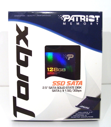 Patriot Torqx 128GB Indlinx MLC Solid State Disk