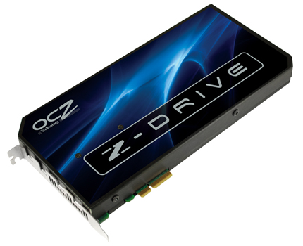 OCZ introduce PCIe based Z-Drive 250GB, 500GB, 1TB SSDs