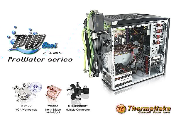 Thermaltake Unveils ProWater PW880i LCS