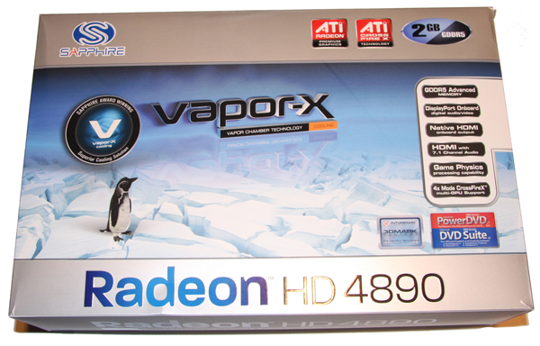 Sapphire HD 4890 2GB Vapor-X Graphics Card