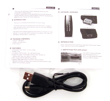 Silicon Power Portable eSATA/USB SSD II Portable Drive