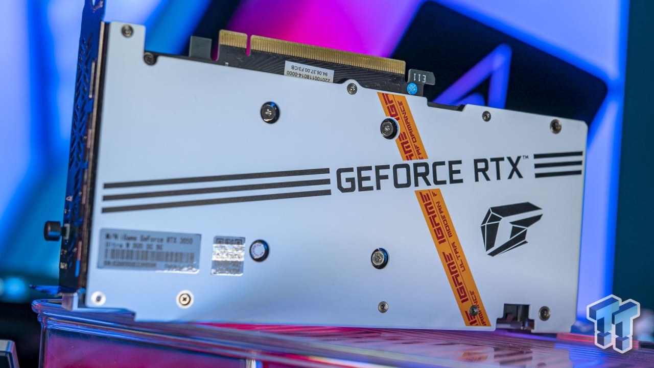 COLORFUL iGame GeForce RTX 3050 Ultra W DUO OC 8G Review