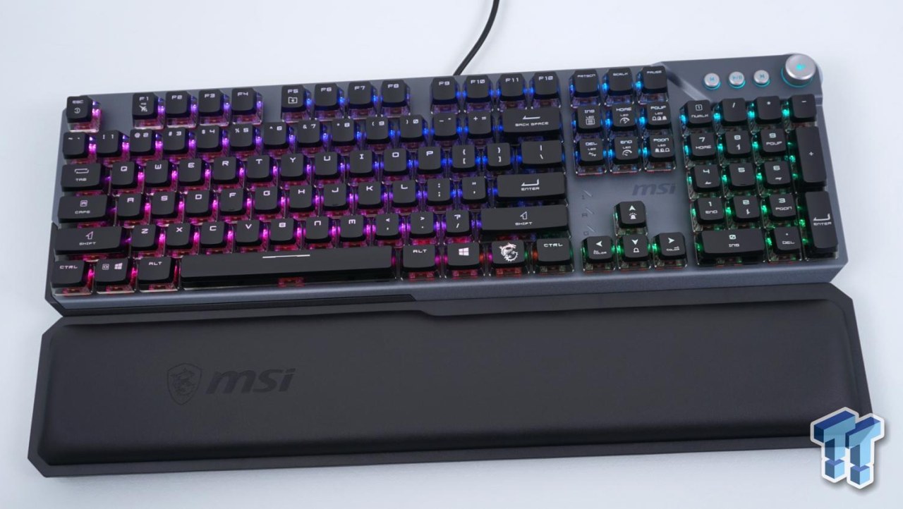 MSI VIGOR GK71 SONIC Mechanical Gaming Keyboard Review