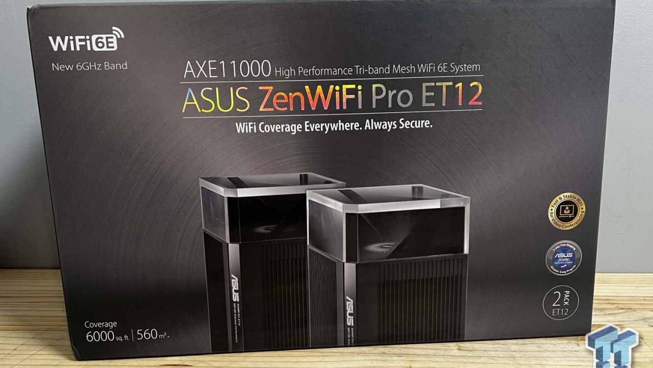 ASUS ZenWiFi Pro ET12 AXE11000 Wireless Mesh System Review