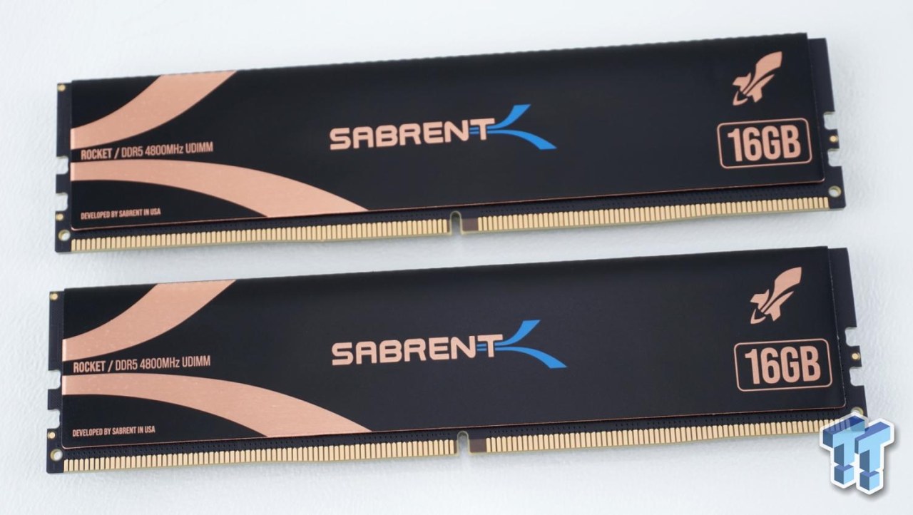 Sabrent Rocket DDR5-4800 32GB Dual-Channel Memory Kit Review