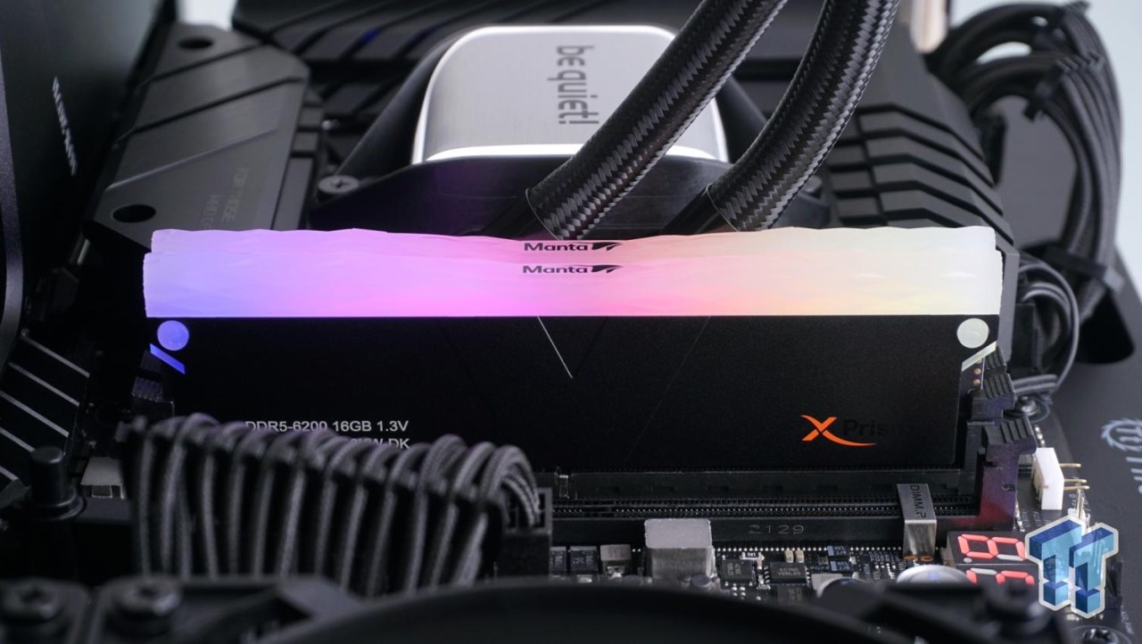 V-color Manta XPrism RGB SCC KIT DDR5-6200 32GB Memory Kit Review