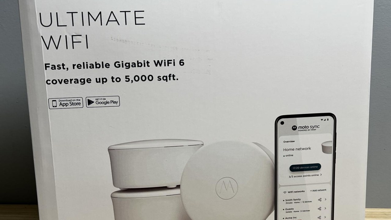 Motorola Q11 Mesh Wi-Fi 6 3-pack Router Review