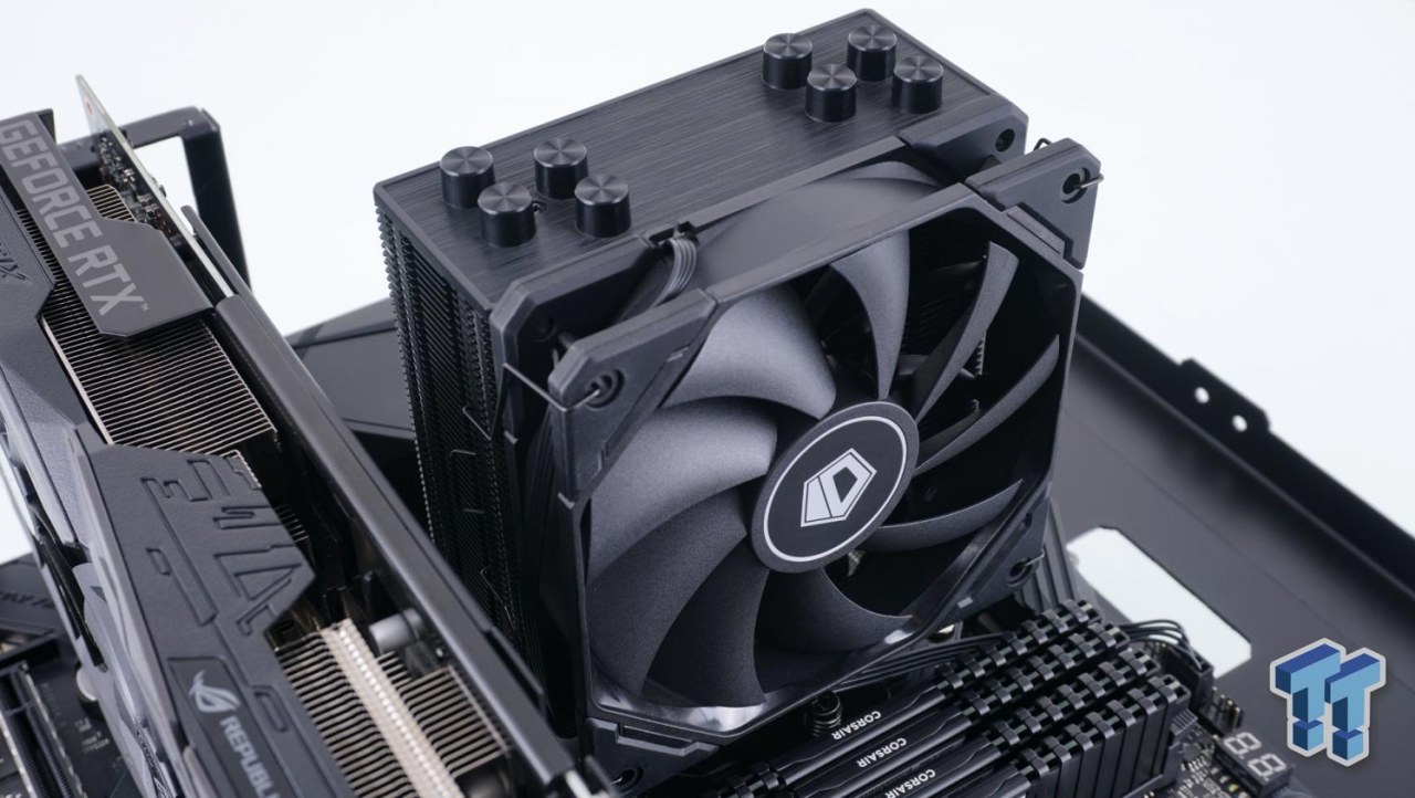 ID-Cooling SE-224-XTS Black CPU Air Cooler Review