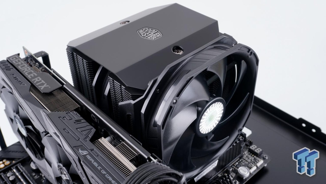 Cooler Master MasterAir MA624 Stealth CPU Air Cooler Review