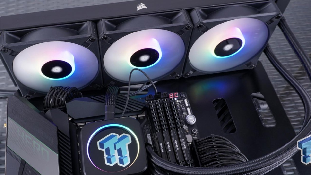 Corsair iCUE H150i ELITE LCD XT CPU Liquid Cooler Review