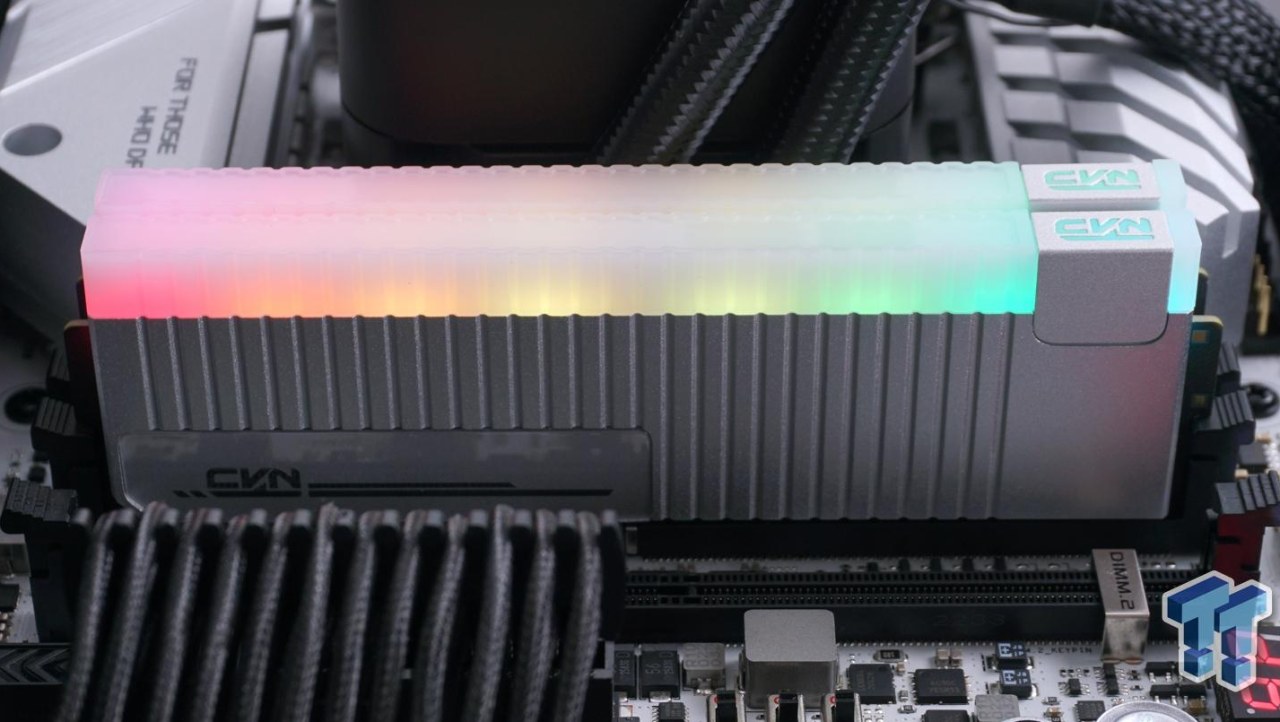 Colorful CVN Icicle RGB DDR5-6600 32GB Dual-Channel Memory Kit Review