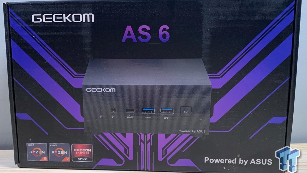 GEEKOM AS 6 "AMD Ryzen 9 6900HX" Mini PC Review
