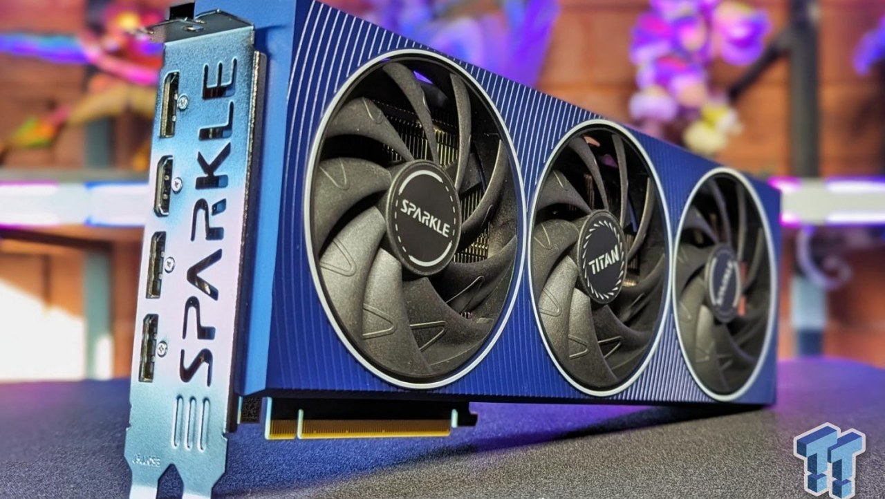 SPARKLE Intel Arc A750 TITAN OC Edition Review