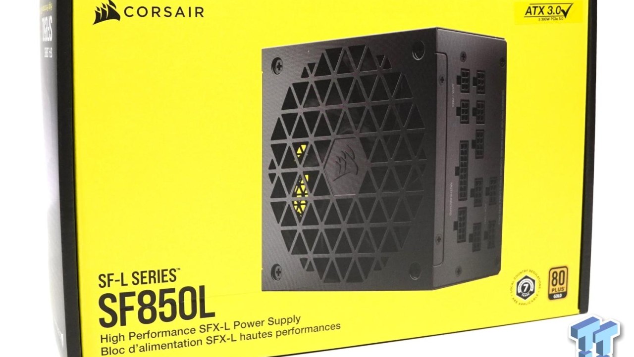 Corsair SF850L SFX ATX 3.0 80 PLUS Gold PSU Review