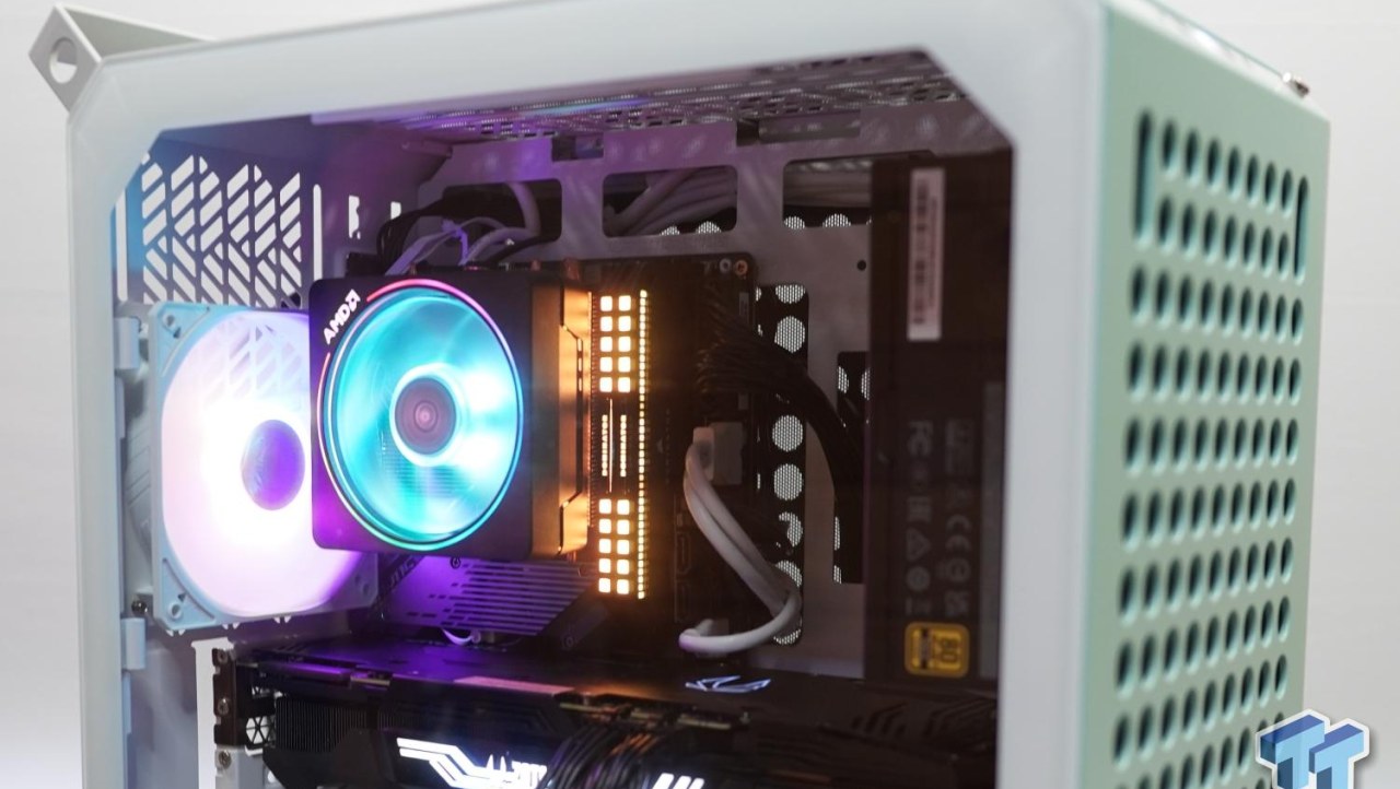 Cooler Master Qube 500 Flatpack Macaron Edition Mid-Tower Chassis Review