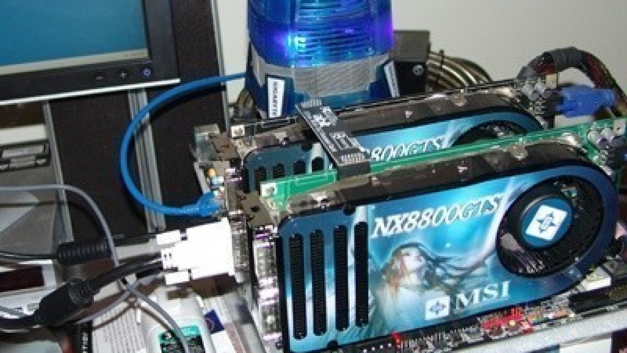 nVidia GeForce 8800GTS 640MB vs. 1280MB in SLI mode
