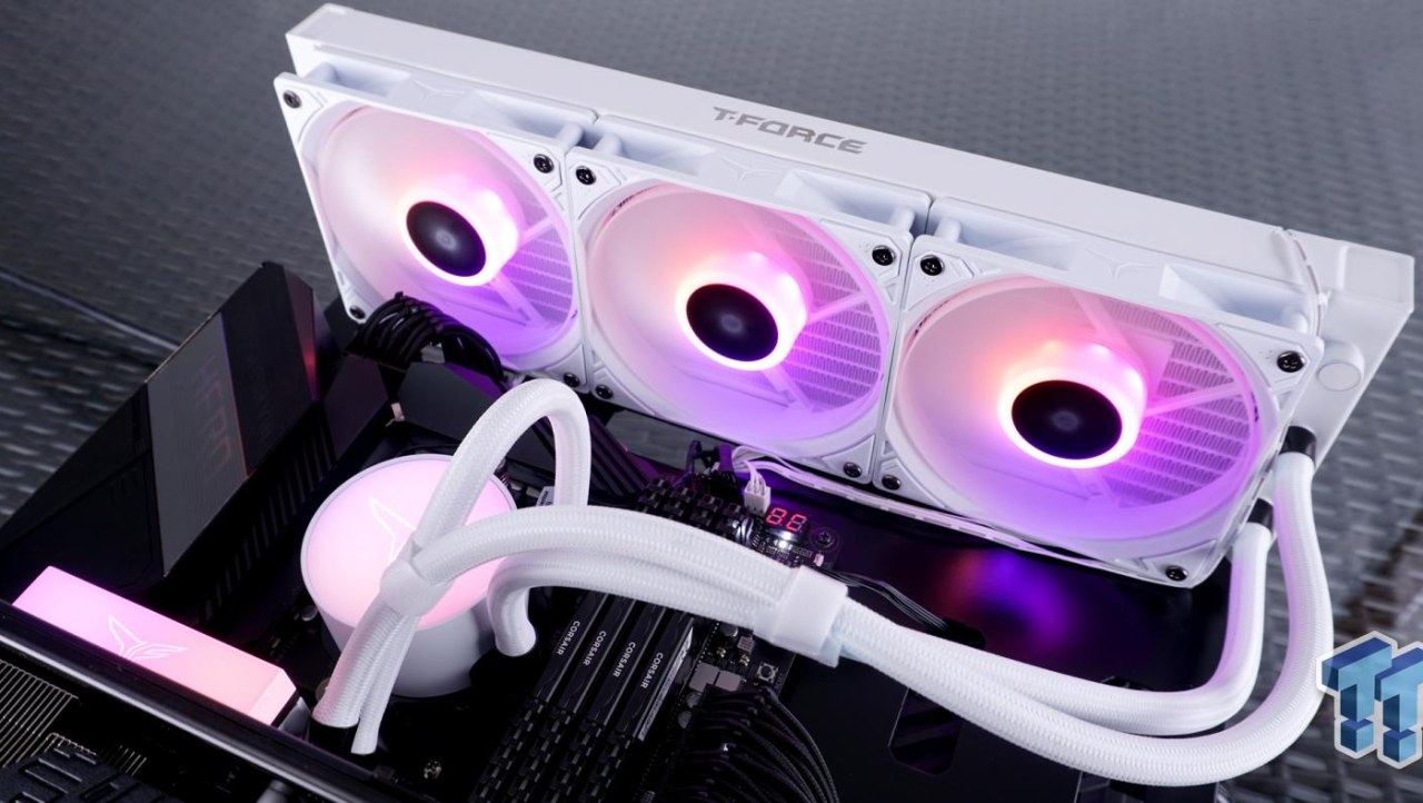 TEAM T-FORCE Siren DUO360 RGB Liquid CPU Cooler Review