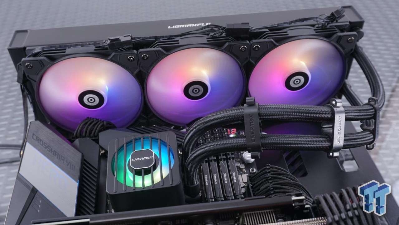 Enermax LIQMAXFLO 360 ARGB CPU Liquid Cooler Review