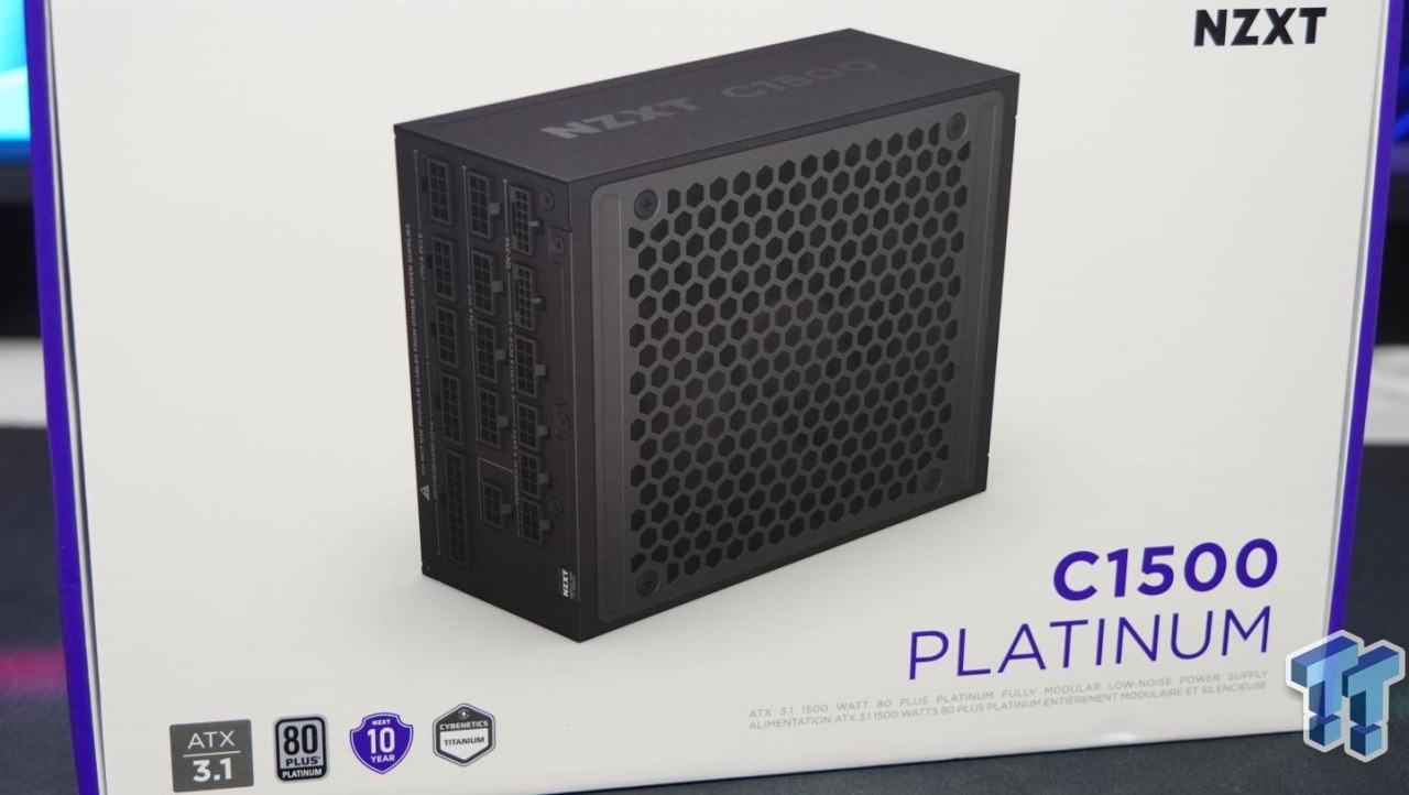 NZXT C1500 80 PLUS Platinum ATX 3.1 PSU Review