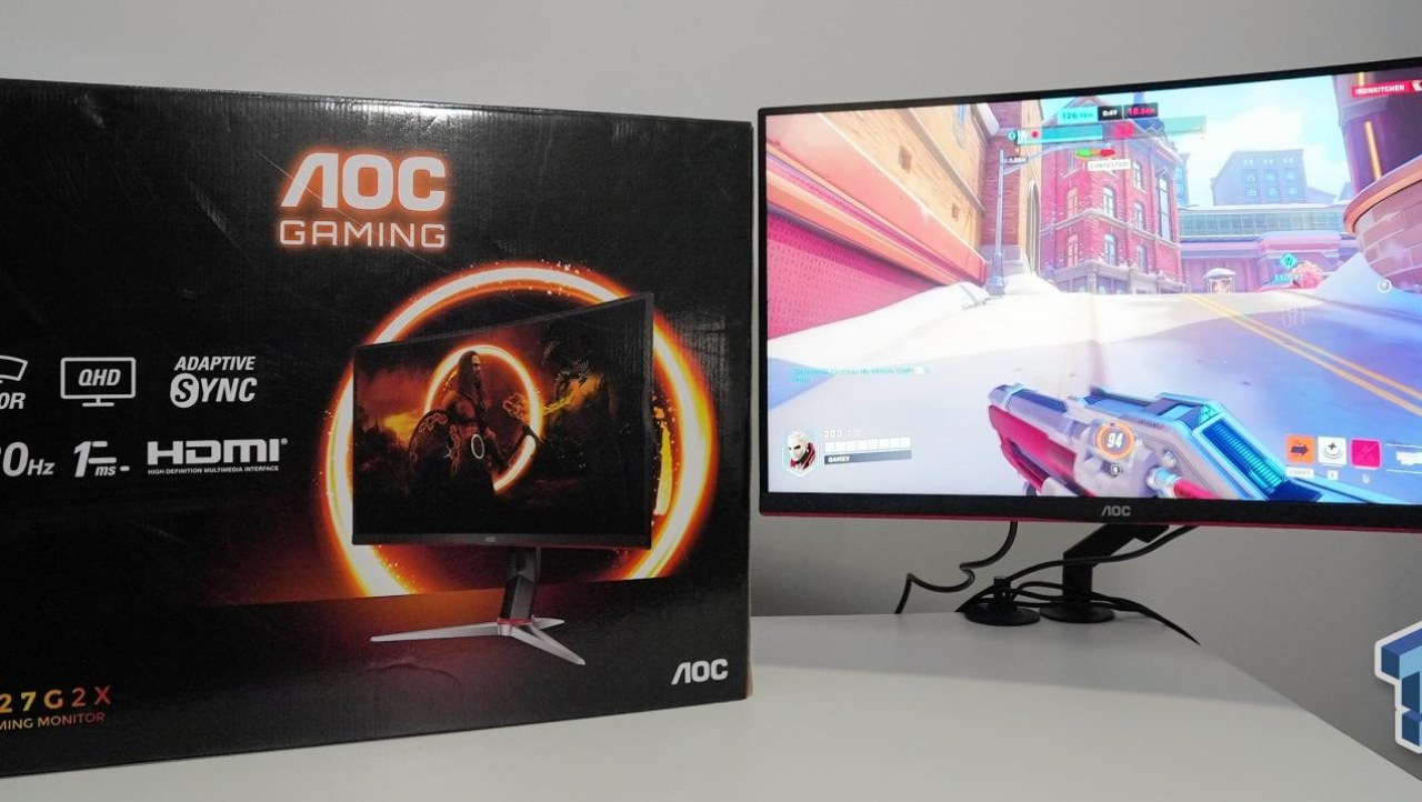 AOC CQ27G2X Gaming Monitor Review - QHD 180Hz paired with great value
