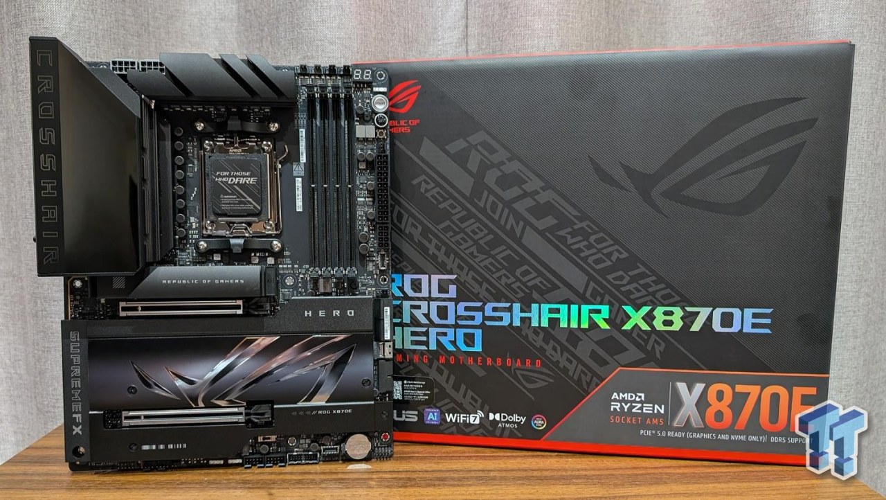 ASUS ROG Crosshair X870E Hero Motherboard Review
