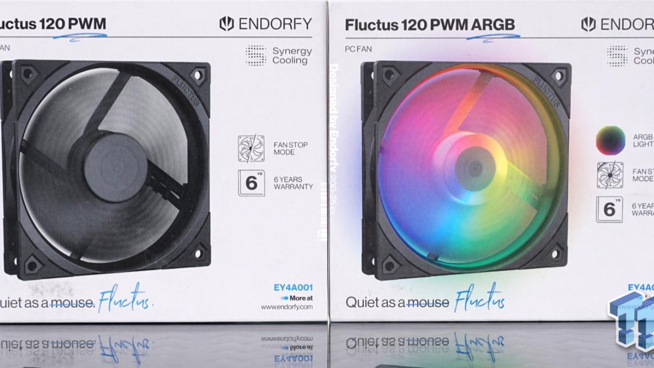 ENDORFY Fluctus 120 PWM and Fluctus 120 PWM ARGB Cooling Fans Review