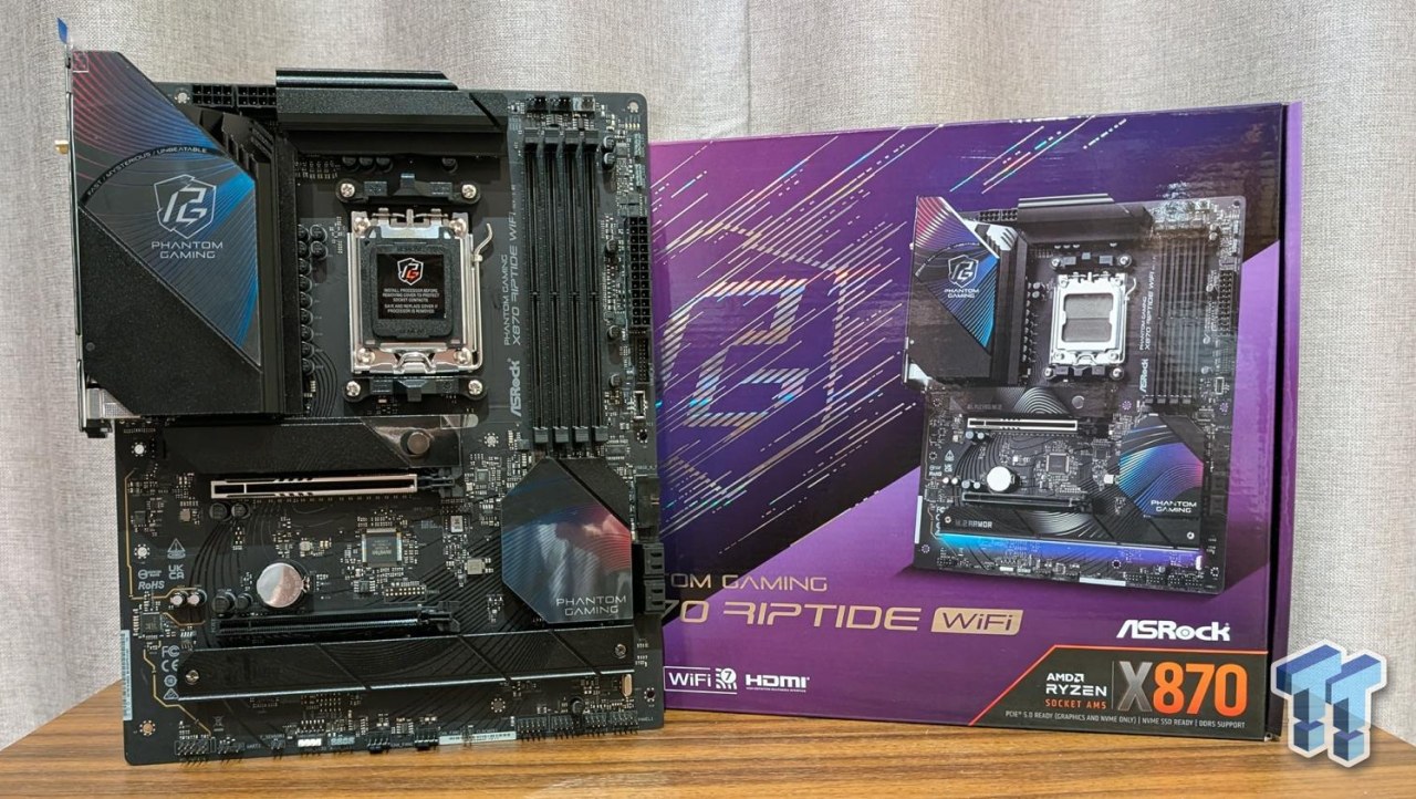 ASRock Phantom Gaming X870 Riptide Wi-Fi Motherboard Review