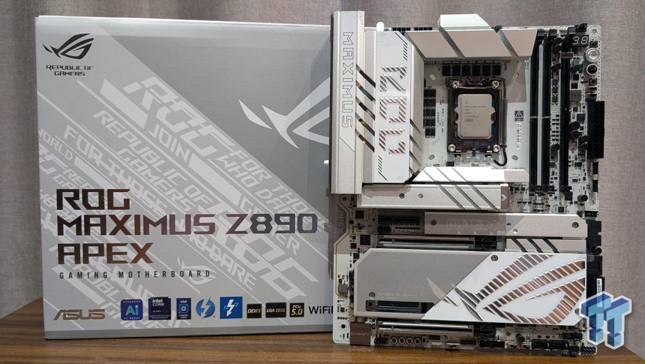 ASUS ROG Maximus Z890 Apex Motherboard Review - A Memory Monster