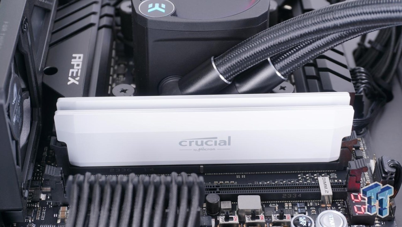Crucial DDR5 Pro OC Edition DDR5-6400 32GB Dual-Channel Memory Kit Review