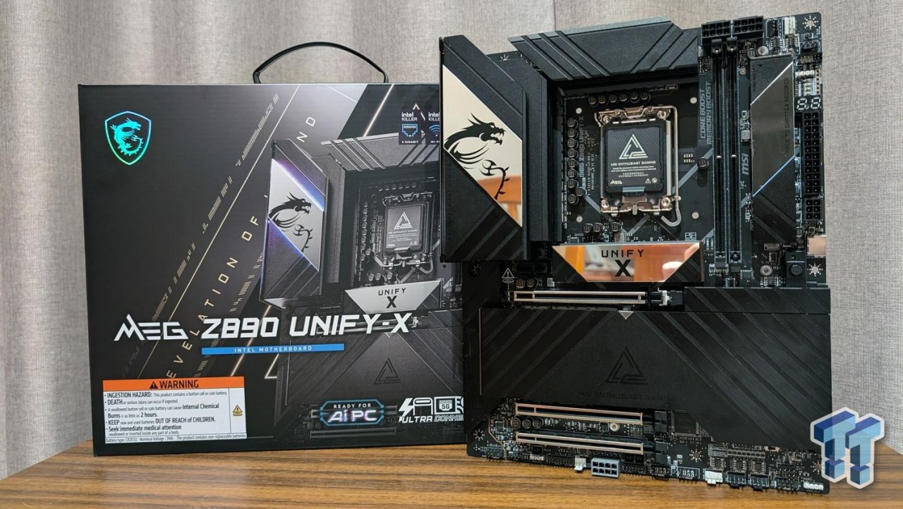 MSI MEG Z890 Unify-X Motherboard Review - Feature-Packed Performance