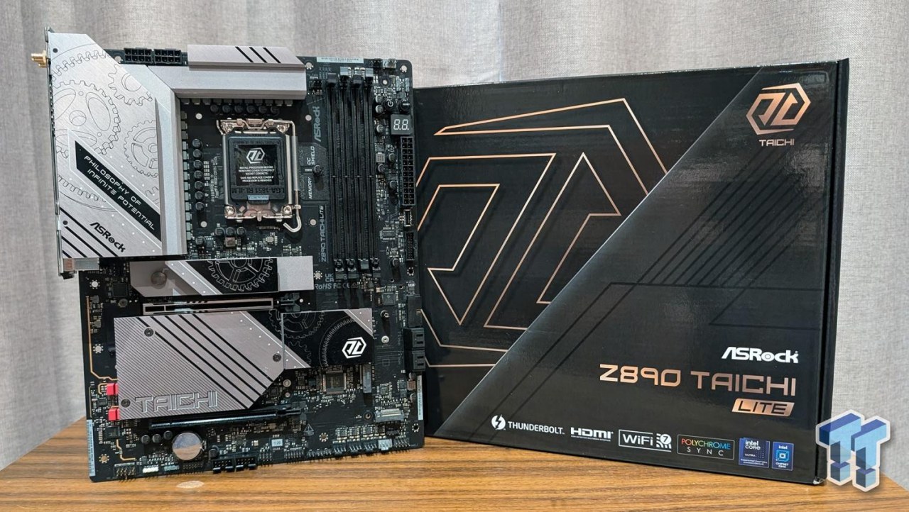 ASRock Z890 Taichi Lite Motherboard Review - Substance over style