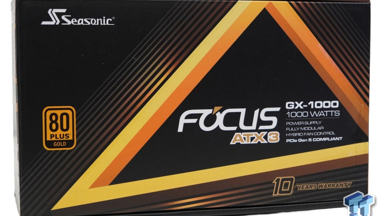 Seasonic Focus GX-1000 (2024) ATX 3.0 80 PLUS Gold PSU Review