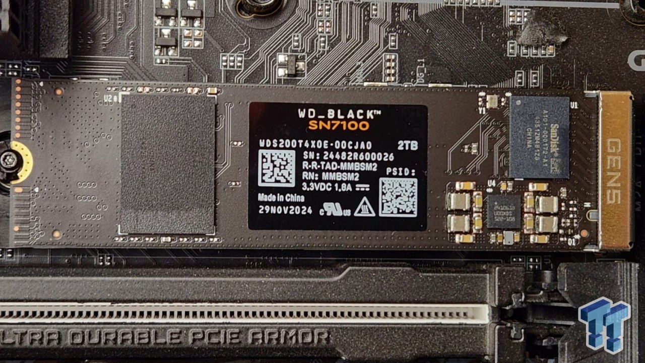 Western Digital WD_BLACK SN7100 2TB SSD Review - A Powerful Bargain