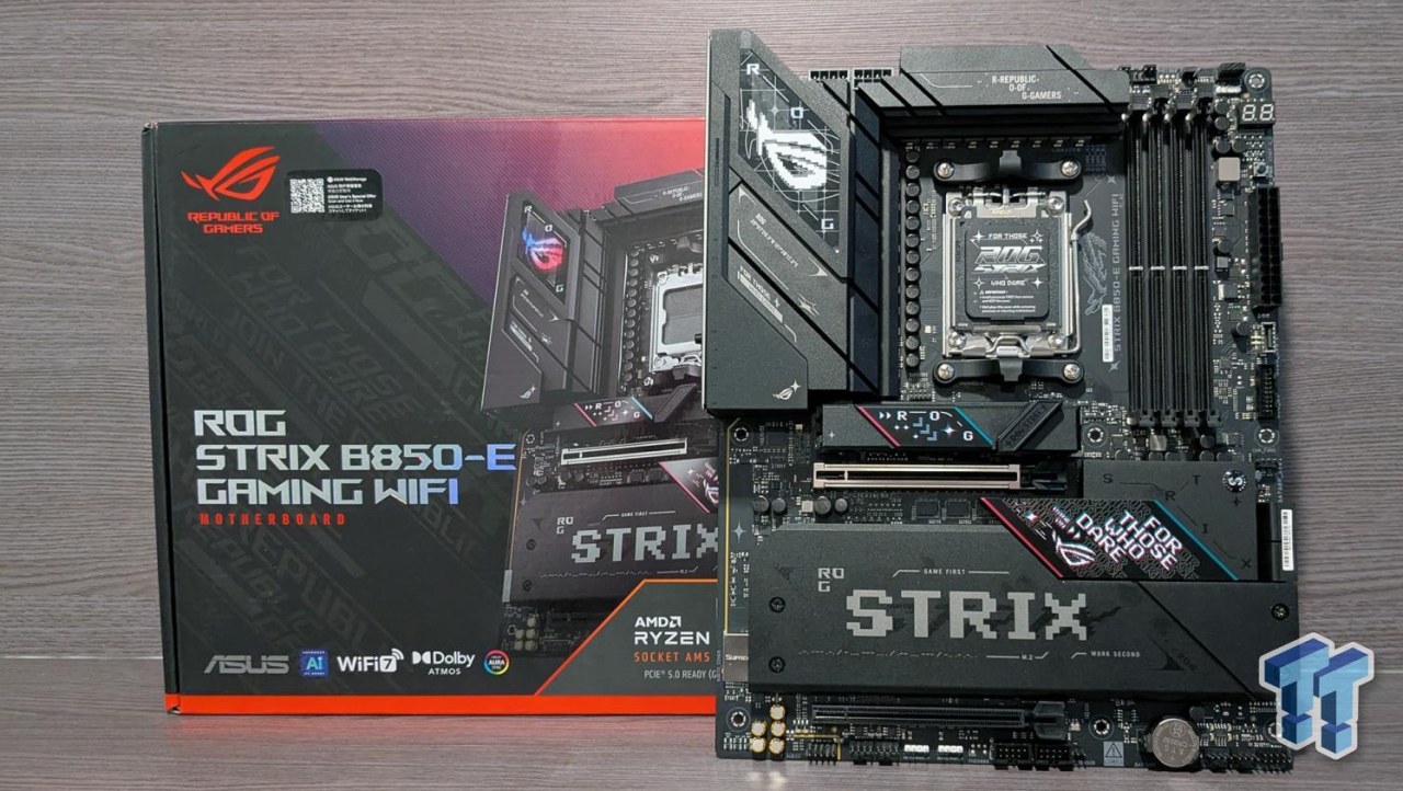 ASUS ROG Strix B850-E Gaming WiFi Motherboard Review