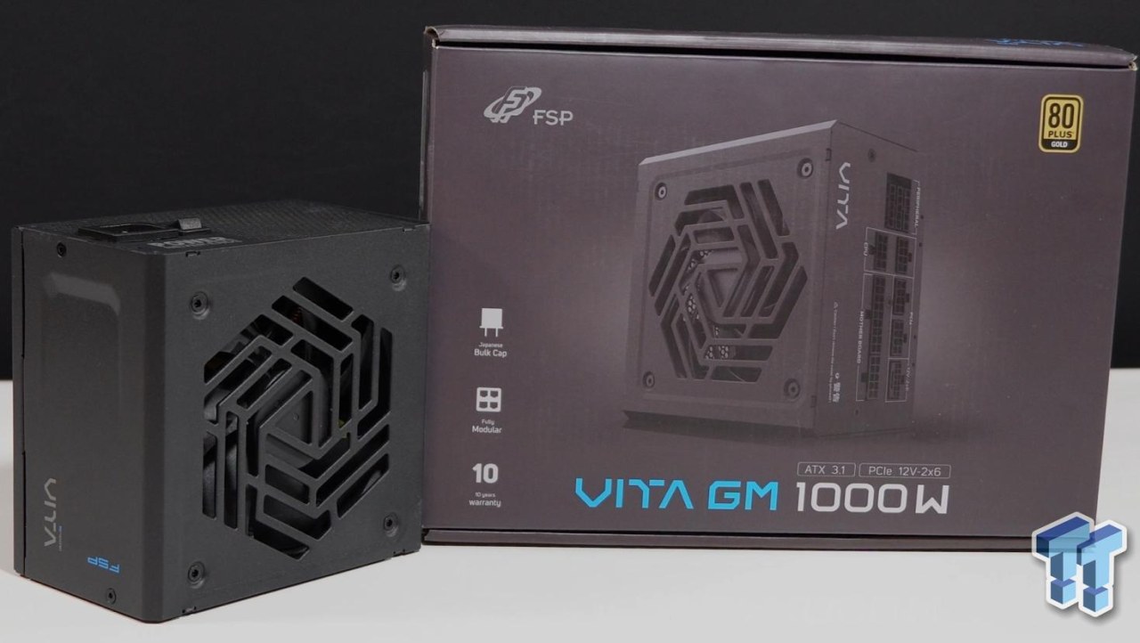 FSP Vita GM 1000w 80 PLUS Gold ATX 3.1 PSU Review