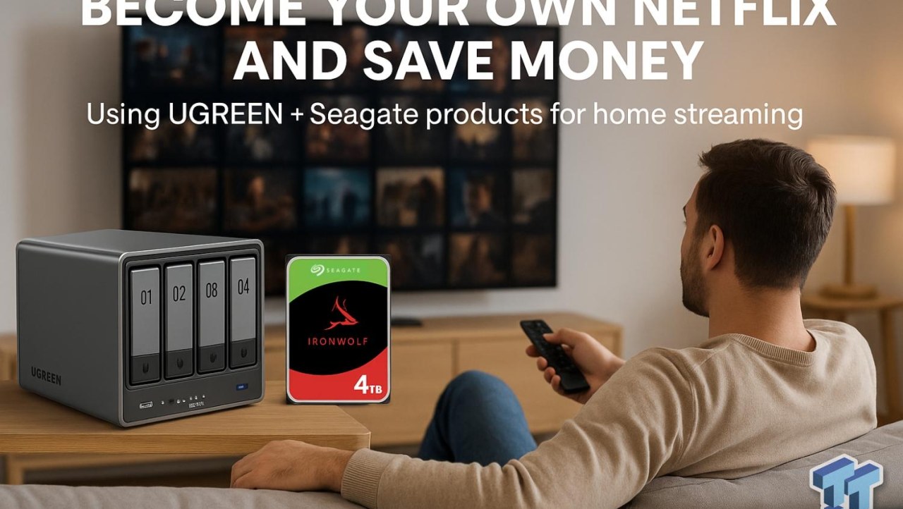 How you can become your own Netflix with UGREEN and Seagate
