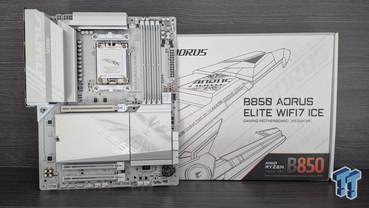 GIGABYTE B850 AORUS ELITE WIFI7 ICE Motherboard Review