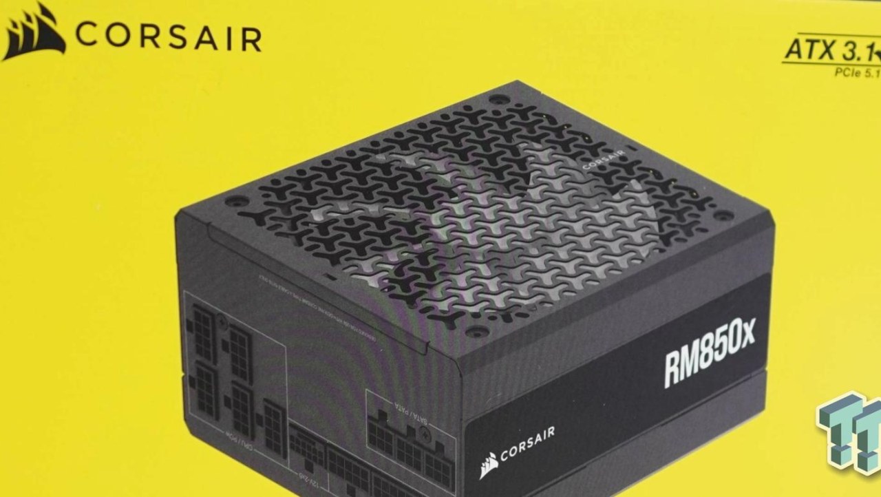 Corsair RM850x (2024) ATX 3.1 Cybenetics Gold PSU Review