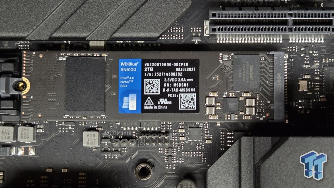 Sandisk WD Blue SN5100 2TB SSD Review - When Blue Runs Like Black
